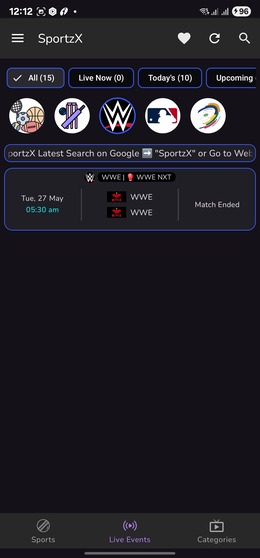 Sportzx WWE